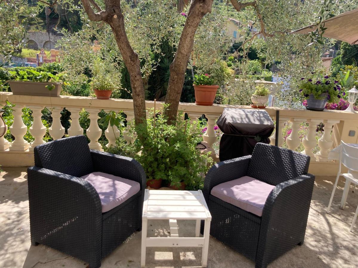 Studio Villa La Cigale Avec Grande Terrasse 멍똥 외부 사진